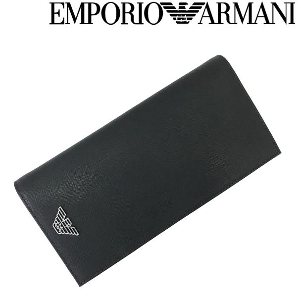EMPORIO ARMANI 長財布 エンポリオアルマーニ ブランド イーグルロゴ 