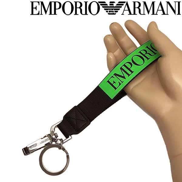 EMPORIO ARMANI エンポリオアルマーニ ブランド キーホルダー 大きめ