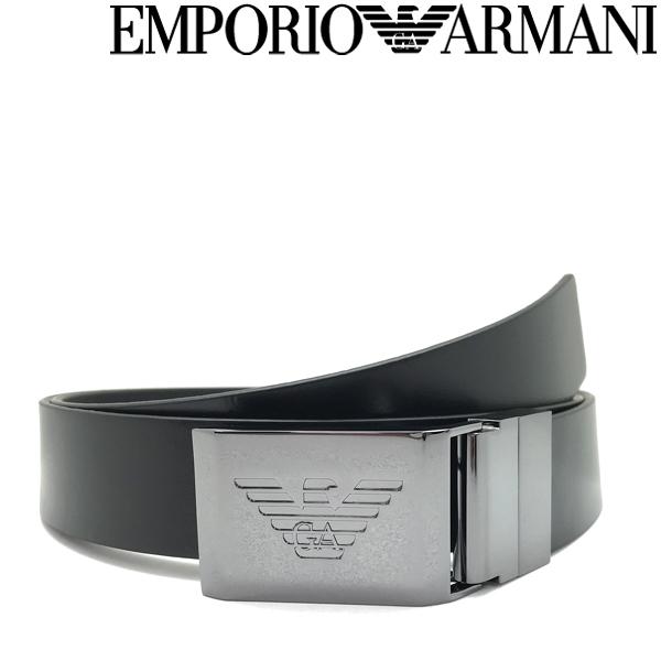 EMPORIO ARMANI エンポリオ アルマーニ ベルト イーグルロゴ プリント
