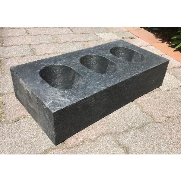 リサイクルプラスチック ブロック 200×400×90mm 4個セット