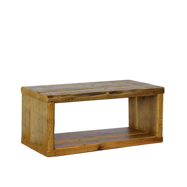 足場板　古材　棚　ラック OLD ASHIBA（足場板古材）ラック 幅600mm×高さ266mm×奥行295mm