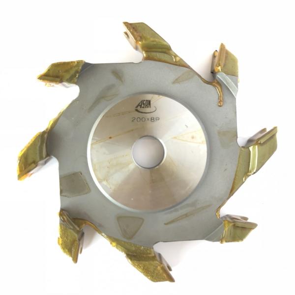 アサノ 飾面カッター 200×8P 内丸1/2 8R（半丸） 1ケ入