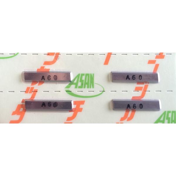 未開封　アサノ　チェンジ座掘カッター替刃 アサノ式 チェンジ座堀カッター替刃 A-60 4枚入 : ウッドツール