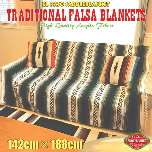 Gp\ ThuPbg El Paso SADDLEBLANKET gfBVi t@TuPbg (tHXg) 142cm×188cm  lCeBu O Lv