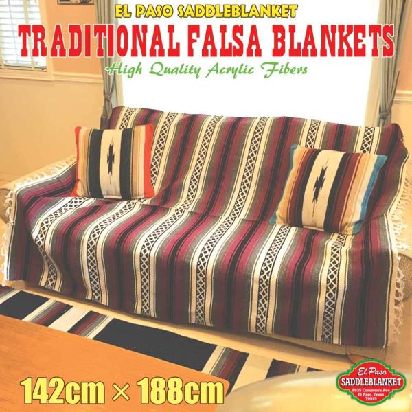 Gp\ ThuPbg El Paso SADDLEBLANKET gfBVi t@TuPbg (}[^) 142cm×188cm  lCeBu O Lv