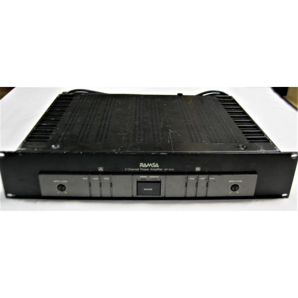 RAMSA ラムサ 2チャンネル パワーアンプ WP-9100 中古品 RAMSA ラムサ 2チャンネル パワーアンプ WP-9100 中古品