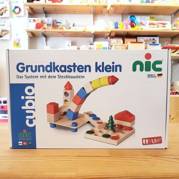 ニックCUBIO クビオ　木製積み木 ニック社 nic CUBIO クビオ 基本セット ハーフ 積み木 : 木のおもちゃ