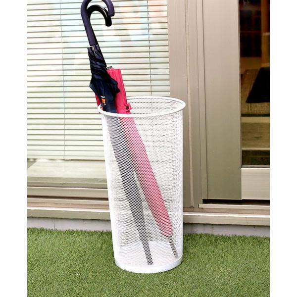 傘立て 傘たて カサ立て かさ立て かさたて おしゃれ 業務用 アイアン スチール スリム 省スペース 小さい 屋外 外 モダン 白 Kag Woods 通販 Yahoo ショッピング