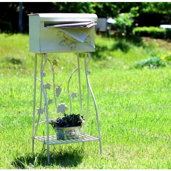 ポスト 郵便ポスト 郵便受け スタンド型ポスト 置き型 屋外用 おしゃれ 安い 北欧 レトロ 玄関 ホワイト 白 防水 自立 Kag Woods 通販 Yahoo ショッピング