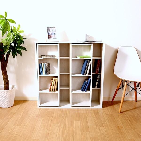 本棚 おしゃれ 北欧 安い 収納 整理 棚 ラック 大容量 子供 シェルフ 書棚 単行本 コミック 漫画 Cd Dvd マガジンラック 白ウォッシュ 幅 奥行29 高さ Kag Woods 通販 Yahoo ショッピング