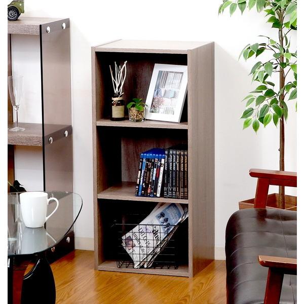 本棚 おしゃれ 北欧 安い 収納 整理 棚 ラック 大容量 子供 シェルフ 書棚 単行本 コミック 漫画 マンガ Cd Dvd マガジンラック 白オーク 幅42 奥行29 高さ Kag Woods 通販 Yahoo ショッピング