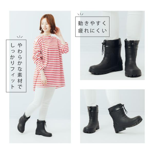 レインブーツ レディース ショート 女性用 長靴 軽い 軽量 スノーブーツ ギフト 疲れにくい エアラバーブーツ女性用ショート 6434 Buyee Buyee Japanese Proxy Service Buy From Japan Bot Online