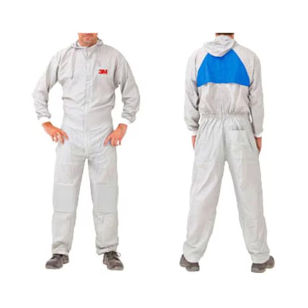 ３Ｍリユーザブル塗装用防護服 50425は、主に自動車塗装作業に適した防護服です。ポリエステル100%の長繊維を使用した低発じん性の生地※1に帯電防止処理※2を施しているため、ほこりの付着軽減に効果があり、作業効率を高めます。洗濯して繰り返...