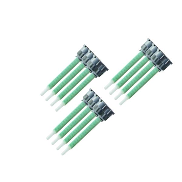 ③M12 専用 3M EPX S/G/NOZ 1:1 2:1 グリーンミキシングノズル12本入り 取寄