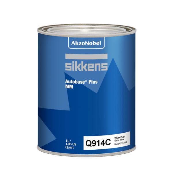 アクゾノーベル 374116 Sikkens オートベースプラス原色 Q914C ホワイトパール極細目 1L 取寄
