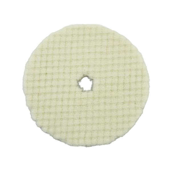 ●ウールバフ クロス特 徴:高い研磨性を発揮しながらも深い傷が入りにくく、肌落としや肌調整がしやすい設計。シビアな塗膜処理や作業時間の短縮を求める現場にも最適で、高い研磨性を求める方におすすめのウールバフです。サイズ:φ170