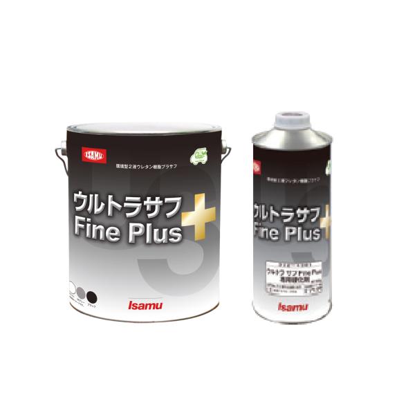【ウルトラサフFinePlus】イサム塗料　ウルトラサフファインplus　ホワイト　3.5LウルトラサフFine Plusは、ミストのナジミ性と研磨性に優れたプラサフです。特殊粘性コントールにより、ペーパー目・巣穴への充填性に優れています。...