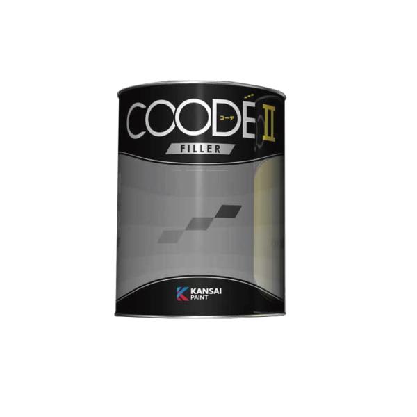 ネットオフ 送料得店  52-478-895 関西ペイント COODEフィラー2 4kg グレーベースL55 メンテナンス