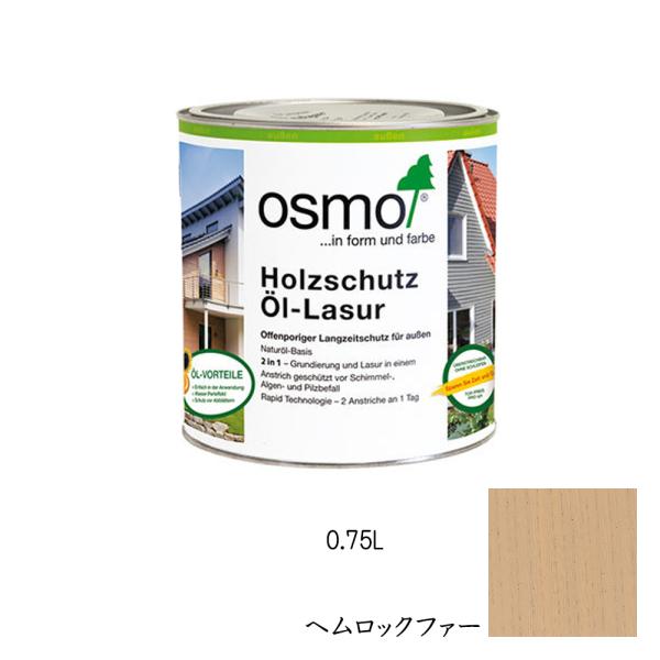 オスモカラー ウッドステインプロテクター 外装用 733 ヘムロックファー 0.75L メーカー直送品