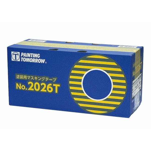 大塚刷毛 マルテーオリジナル マスキングテープ No.2026T 20mm 60巻入り 1箱 取寄