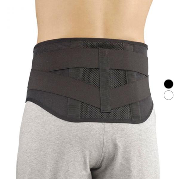 腰サポートベルト 蒸れにくい バックレスキューベルトソフト S M L LL 白 黒 メッシュ 薄型 軽量