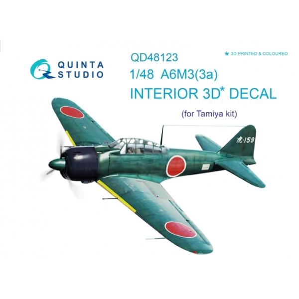 QUINTA STUDIO(QD48123)1/48 三菱 零式艦上戦闘機二二型/二二型