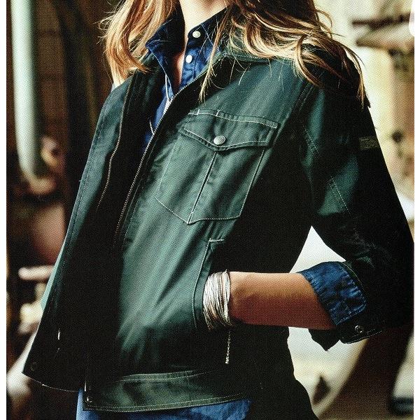 寅壱 2110-675 レディースブルゾン （S〜LL） : ワークショップ