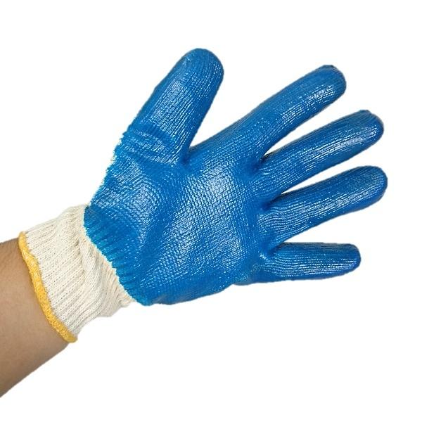 グット8 ブルー ゴム引手袋 1ダース（12双） : ワークショップ