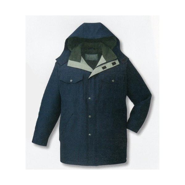 Jichodo 防寒着 自重堂 48143 エコ 防寒コート フード付 S-5L 撥水