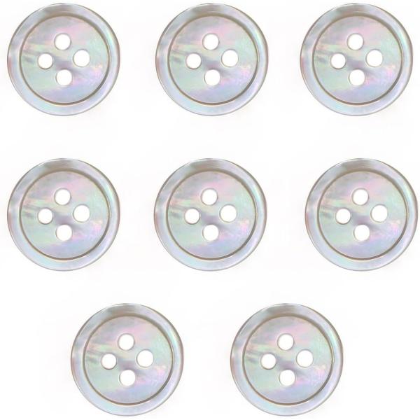 ●【サイズ】直径約12.5mm 【1粒の厚み】約1.5mm 【1粒の重さ】約0.4g●【数量】8個 【ボタンの形】四つ穴ボタン●【材質】白蝶貝 【カラー】ホワイト 【模様について】白蝶貝特有の風合い・光沢●【特徴】表面に磨き加工が施されてい...