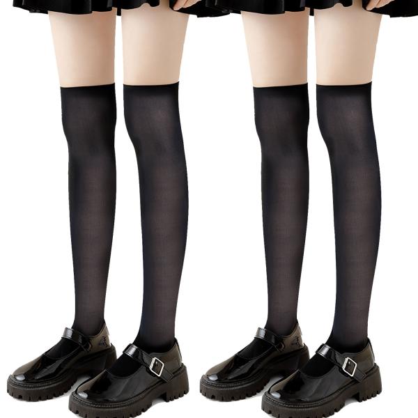 きらきらぷんぷん丸 タイツ ニーハイソックス ひざ上 レディース