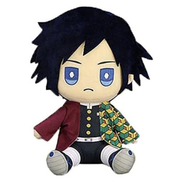 鬼滅の刃　富岡義勇　ぬいぐるみ 鬼滅の刃(きめつのやいば) Chibiぬいぐるみ バンダイ 冨岡義勇