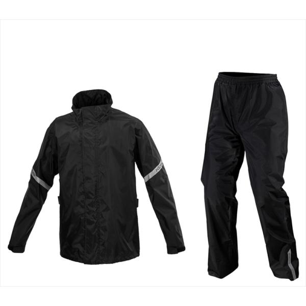 ウェア コミネ RK-5433 STDレインウエア Black XL 03-5433 取寄品