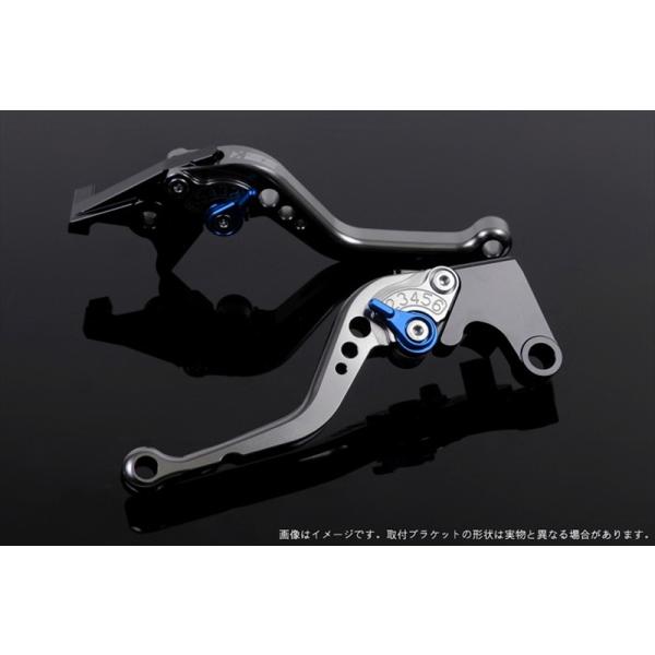バイクパーツ ハンドル エスエスケイ スピードラ アジャストレバー スタンダード ショート チタン/ブルー NINJA400R 11-13 NINJA400 14-17 KA0403876-BE