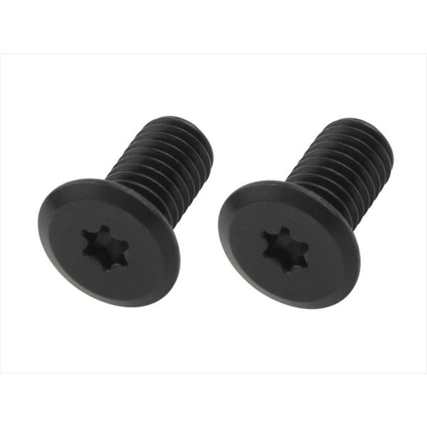 バイクパーツ メンテナンス ポッシュフェイス トルクス スリムヘッドボルト M5X10 ブラック ステンレス 2pcs 930510-K2