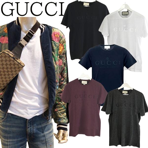 Gucci グッチ シンプル ロゴ Tシャツ x3a80 Tシャツ メンズ 男性 おしゃれ 送料無料 ギフト包装 プレゼント World Closet 通販 Yahoo ショッピング