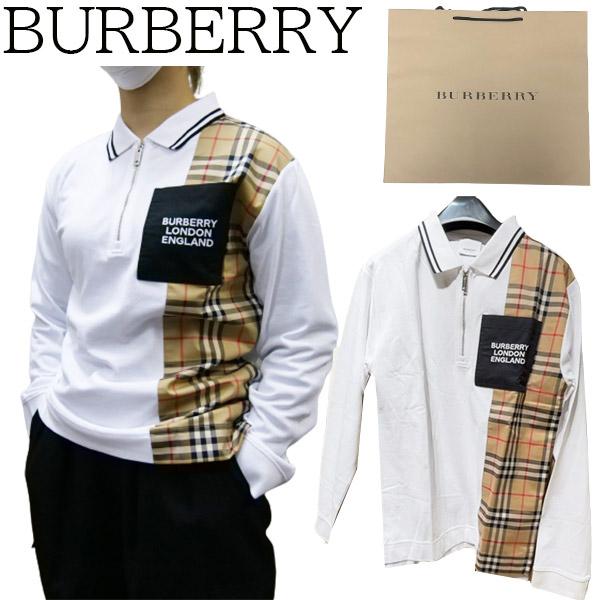 Burberry バーバリー 大人もOK！ジップ長袖ポロシャツ キッズ