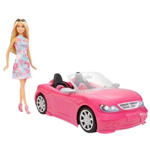 マテル バービー バービーとおでかけ かわいいピンクのクルマ Fpr57 着せ替え人形 価格比較 価格 Com