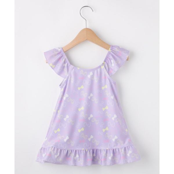 Shoo La Rue Kids シューラルー キッズ 90 130cm Uvカット フリルリボン スイムワンピース Buyee Buyee Japanese Proxy Service Buy From Japan Bot Online