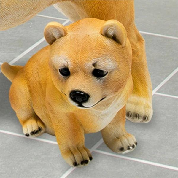 柴犬 置物 玄関 野外置物 オーナメントの人気商品 通販 価格比較 価格 Com