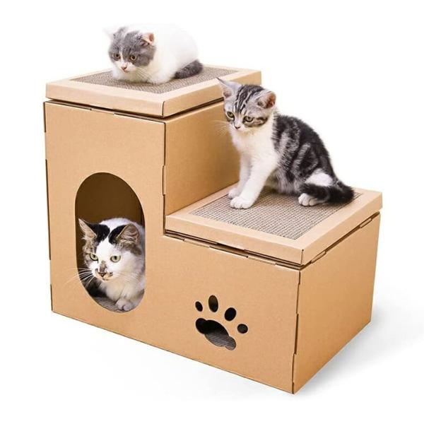 ダンボール 猫 ハウスの人気商品 通販 価格比較 価格 Com