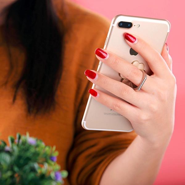 スマホリング バンカーリング 花型 シルバー ゴールド ローズゴールド スカイブルー ブラック Buyee Buyee 日本の通販商品 オークションの代理入札 代理購入