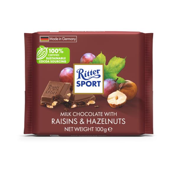 リッタースポーツ１００ｇ　レーズンナッツ