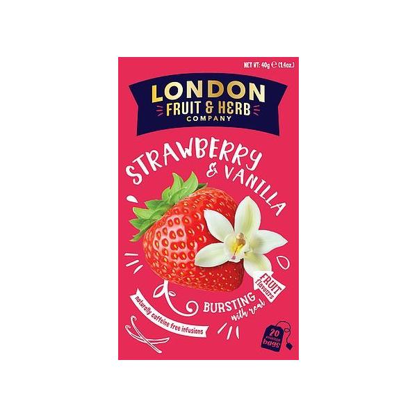 ロンドンフルーツ＆ハーブ　ストロベリー＆バニラ