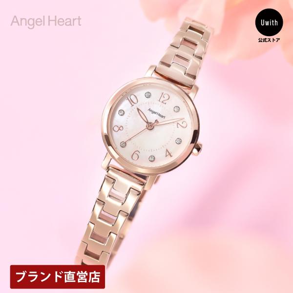 【ブランド直営店】[レビュー特典あり] エンジェルハート 腕時計 Angel Heart トゥインクルハート ソーラー ホワイト THN24PGC-N 爆買