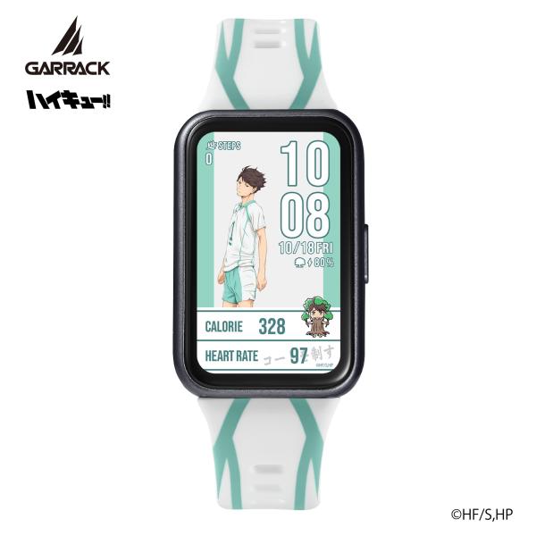 【ブランド直営店】腕時計 GARRACK ギャラック ハイキュー！！×スマートウォッチ 第2弾 - 青葉城西高校モデル HUC-HK-BD11-A