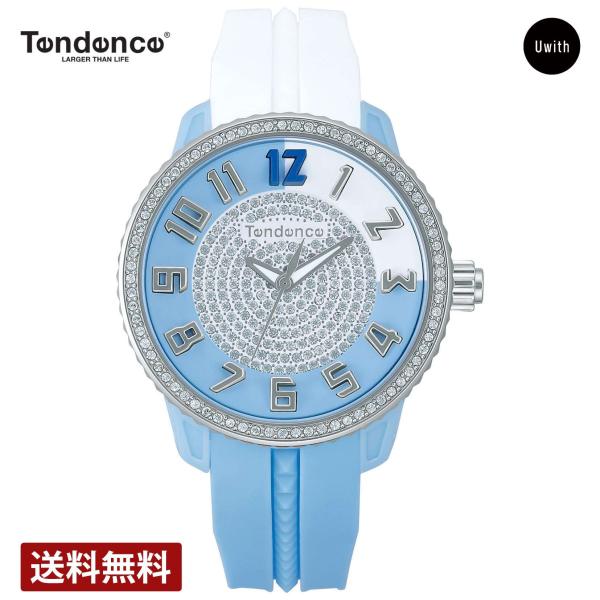 【ブランド直営店】[レビュー特典あり]テンデンス 腕時計 TENDENCE クレイジー ミディアム 42mm TY930110S ブルー クォーツ 爆買
