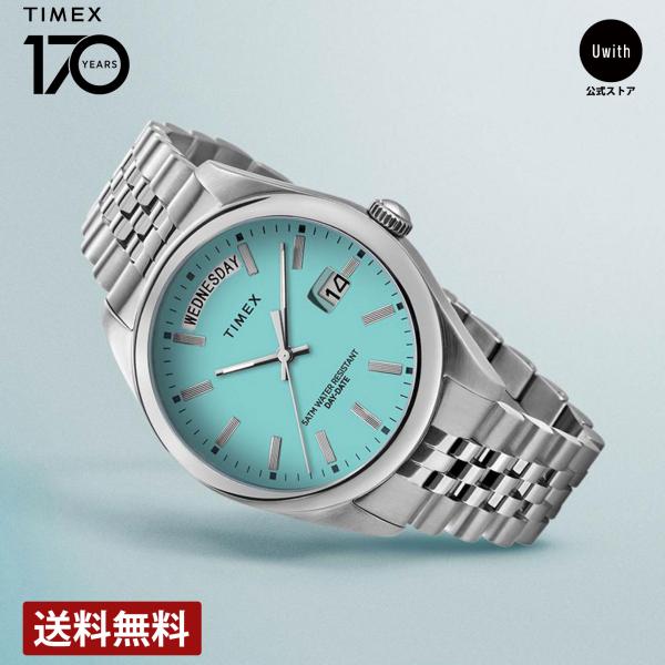 TIMEXタイメックスtw2v68400vkターコイズブルー TIMEX 【ブランド直営店】[レビュー特典あり]タイメックス 腕時計