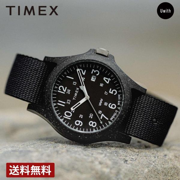 TIMEX タイメックス リクレイム オーシャン TW2V81900 ブラック リクレイム オーシャン ブラック | TIMEXオンラインストア