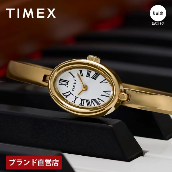 【ブランド直営店】[レビュー特典あり]TIMEX タイメックス Cavatina クォーツ ホワイト TW2Y27200 爆買